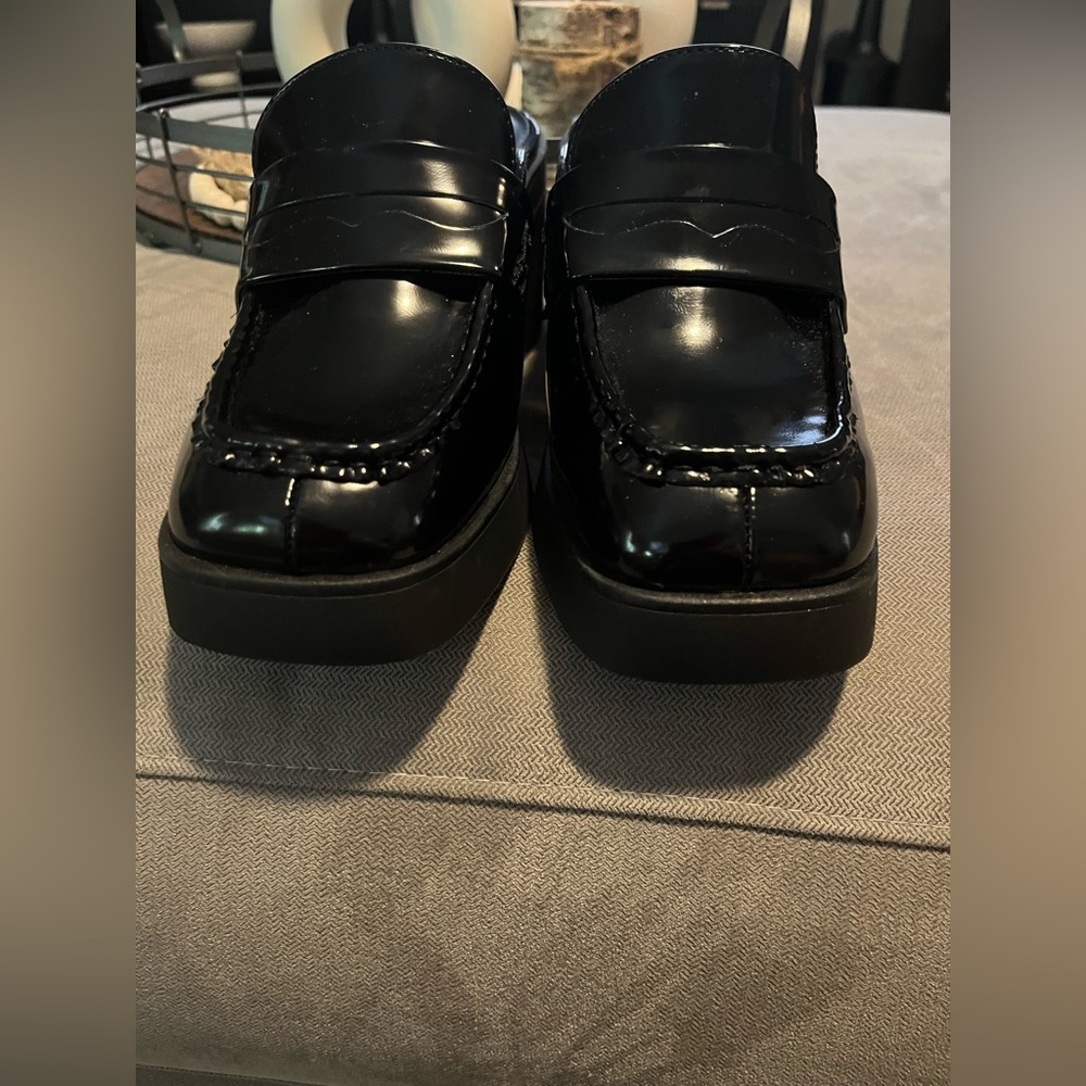 Wild Fable Block heel Loafer Mule Size:9 Rubber sole NWOT - Picture 3 of 6